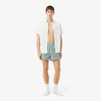 2-pakning med boxershorts i bomullspoplin
