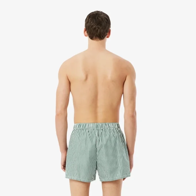 2-pakning med boxershorts i bomullspoplin