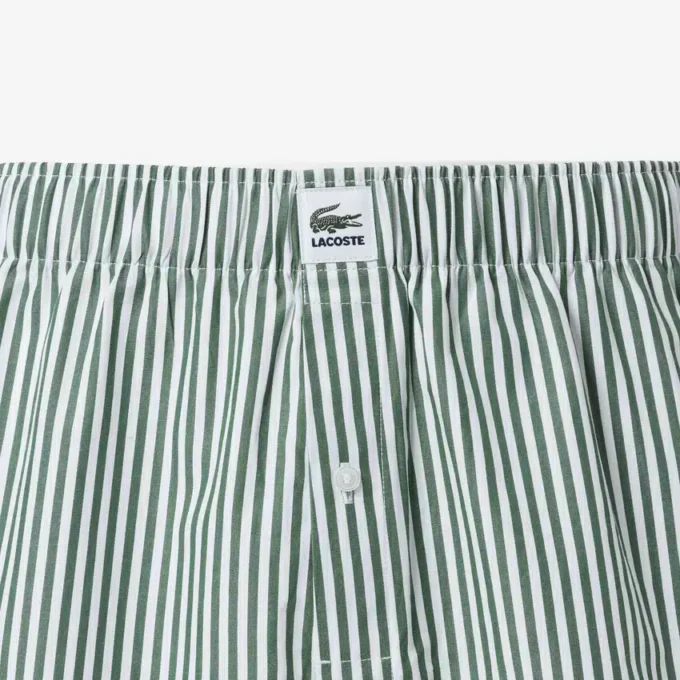 2-pakning med boxershorts i bomullspoplin