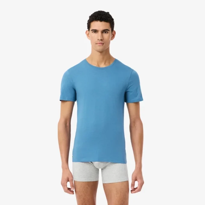 3-pakk med slim fit-undertrøyer for menn