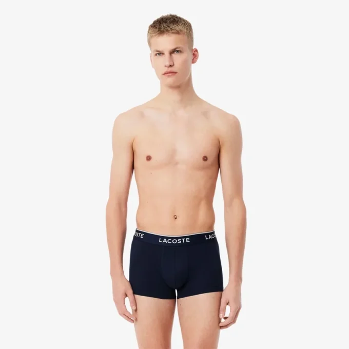 3-pakk med stretchbomullsTrunks for menn