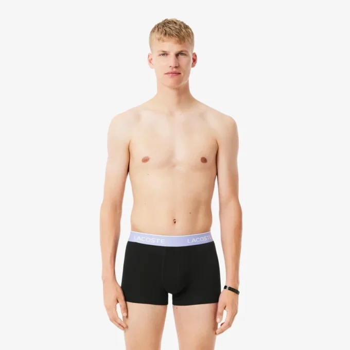 3-pakk med stretchbomullsTrunks for menn
