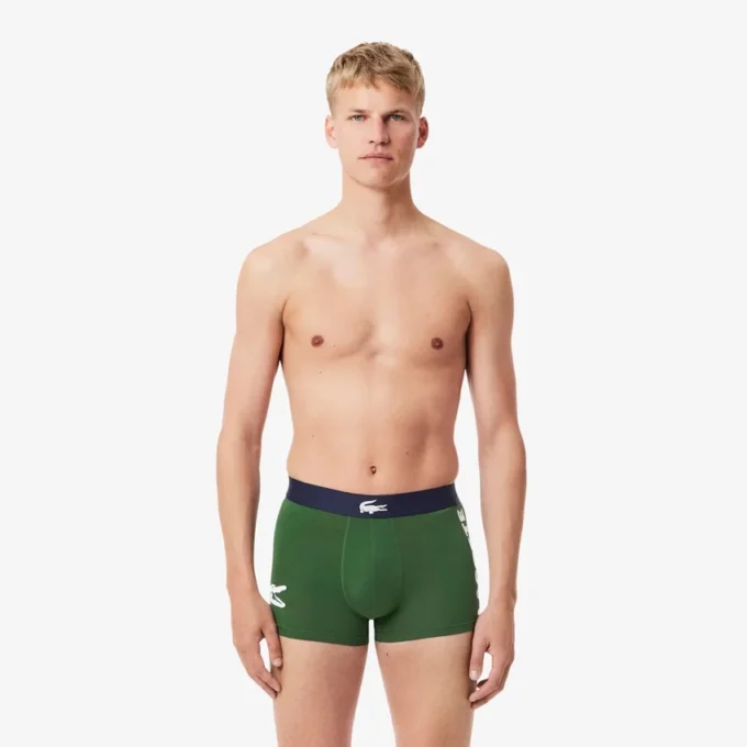 3-pakk med stretchbomullsTrunks for menn