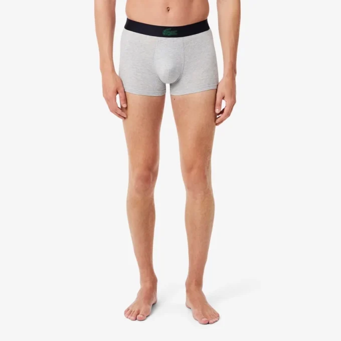 3-pakk med Trunks med krokodilleprint for menn
