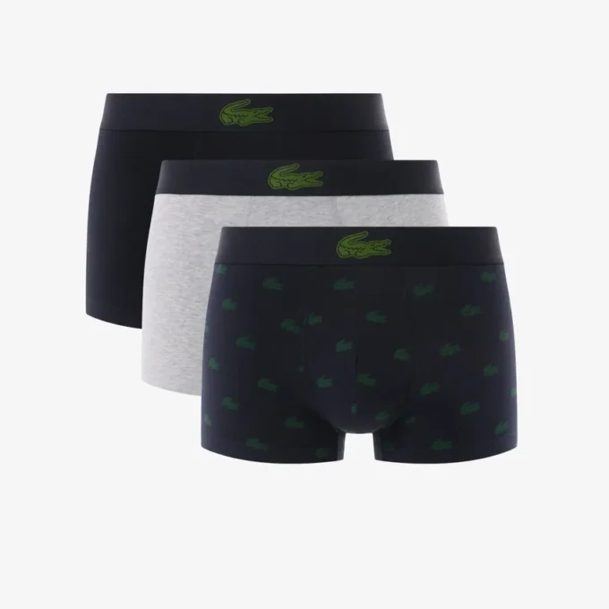 3-pakk med Trunks med krokodilleprint for menn