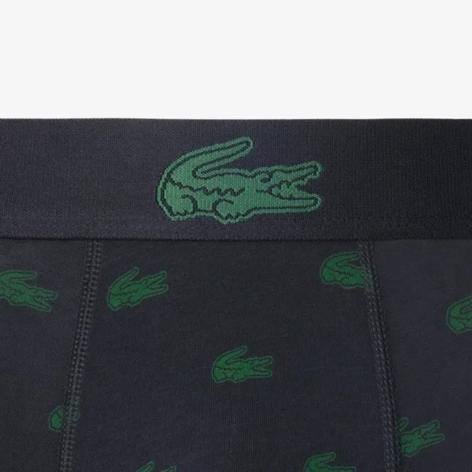 3-pakk med Trunks med krokodilleprint for menn