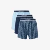 3-pakning med bomullspoplin-boxershorts for menn