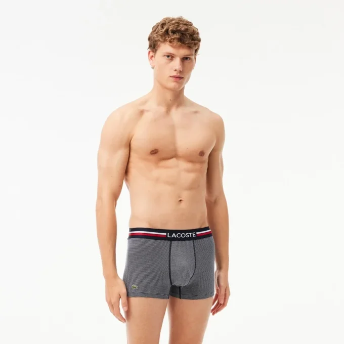 3-pakning med flerfargede Trunks for menn