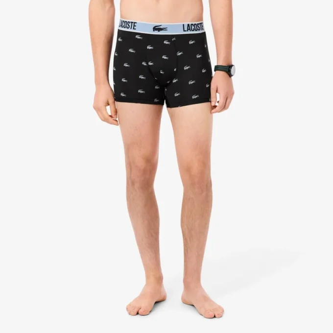 3-pakning med mikrofiber-Trunks for menn