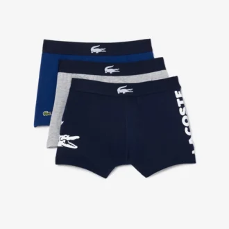 3-pakning med mønstrede Trunks for menn