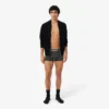 3-pakning med monogram-Trunks for menn