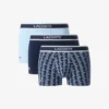 3-pakning med monogram-Trunks for menn
