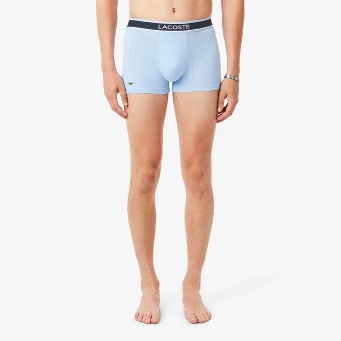 3-pakning med monogram-Trunks for menn