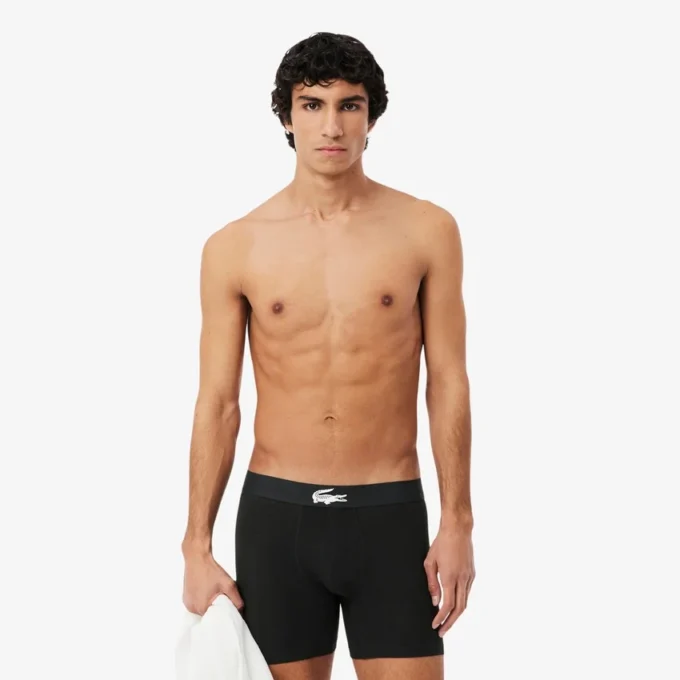 3-pakning med stretch-jersey-bokser