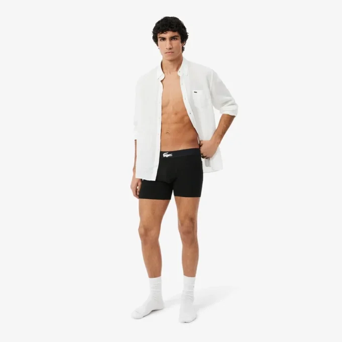 3-pakning med stretch-jersey-bokser