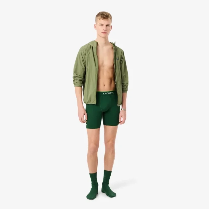 3-pakning med tekniske mesh-boxershorts