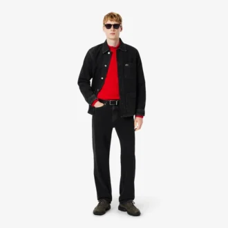 5-lommers indigo-jeans med rett snitt for menn