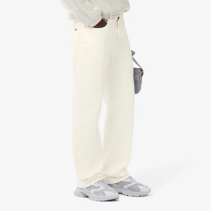 5-lommers indigo-jeans med rett snitt for menn