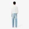 5-lommers indigo-jeans med rett snitt for menn