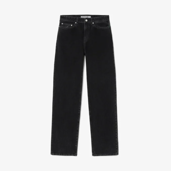 5-lommers indigo-jeans med rett snitt for menn