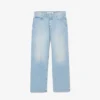 5-lommers indigo-jeans med rett snitt for menn