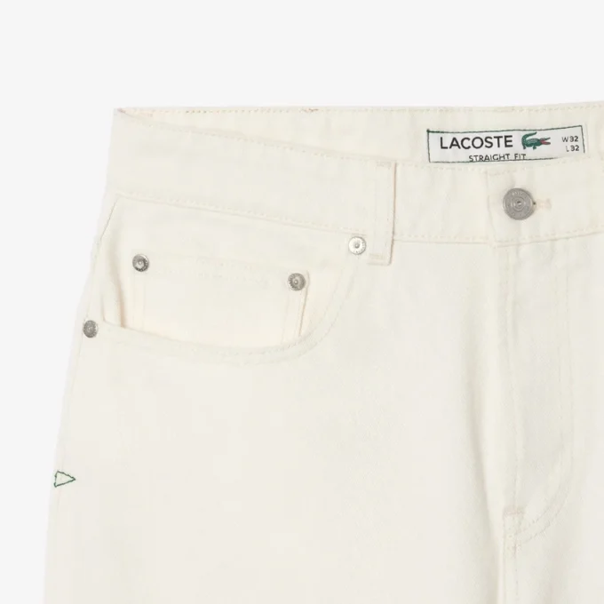 5-lommers indigo-jeans med rett snitt for menn