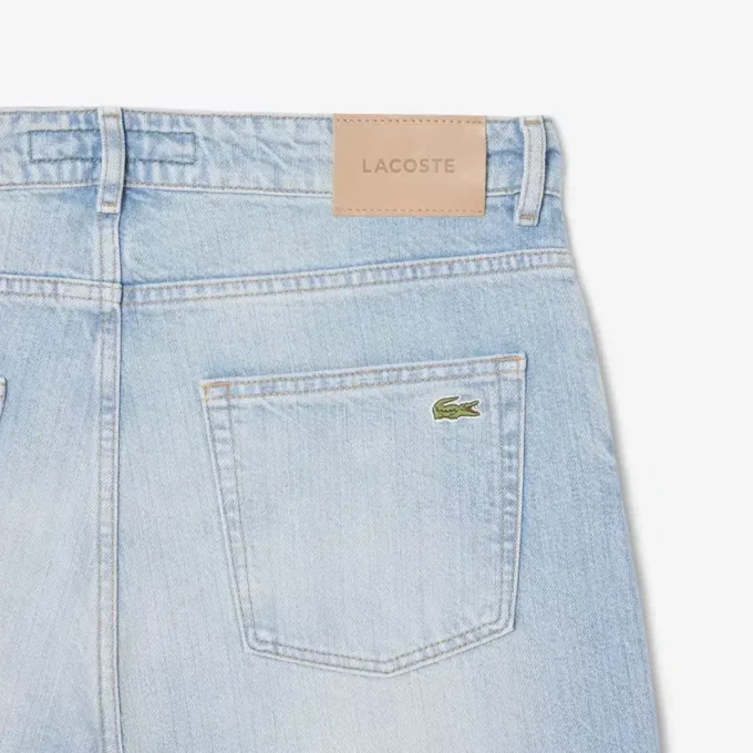 5-lommers indigo-jeans med rett snitt for menn