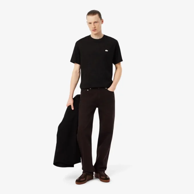 5-lommers jeans med rett snitt