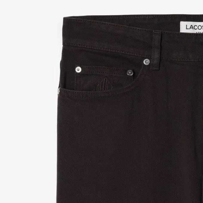 5-lommers jeans med rett snitt