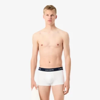 5-pakning med bomullsjersey-Trunks for menn