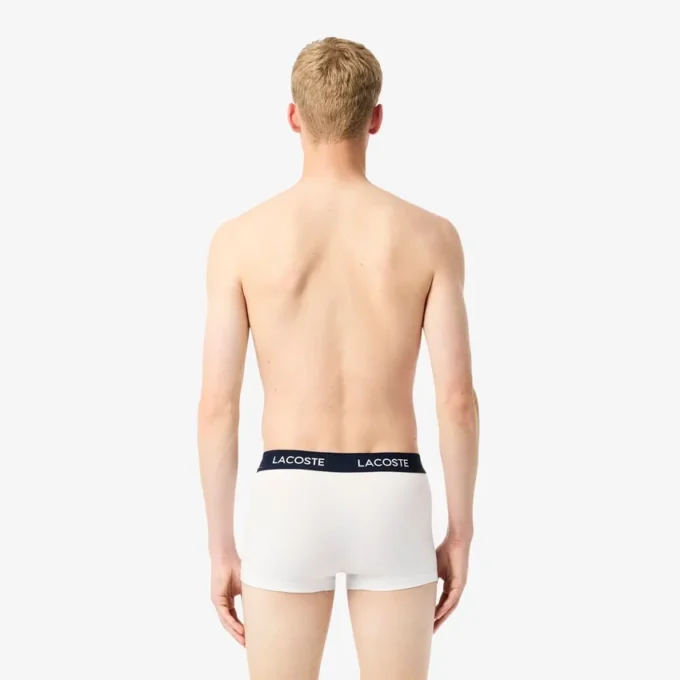 5-pakning med bomullsjersey-Trunks for menn