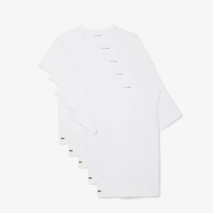5-pakning med slim fit-undertrøyer for menn