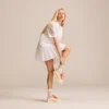 Aura-skinnsneakers for kvinner