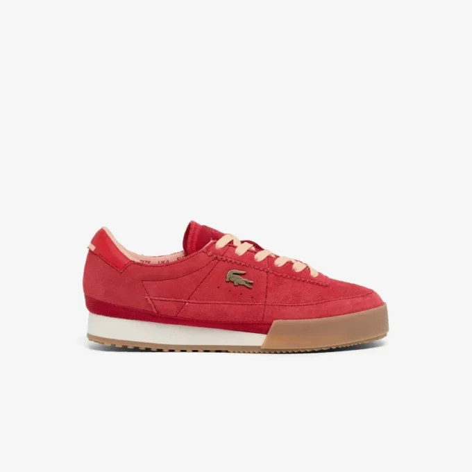 Aura-sneakers i semsket skinn for kvinner