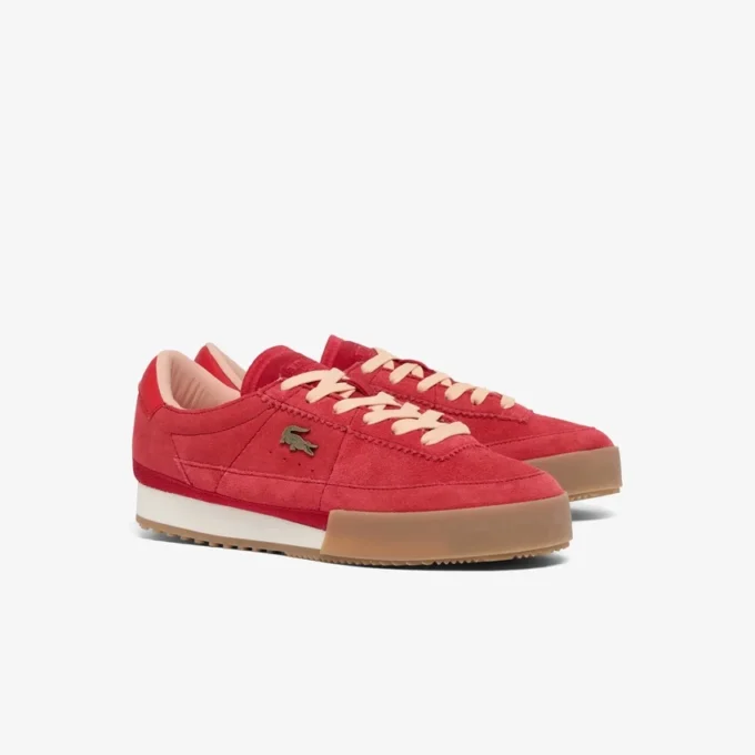 Aura-sneakers i semsket skinn for kvinner