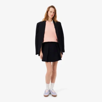 Aura-sneakers i semsket skinn for kvinner