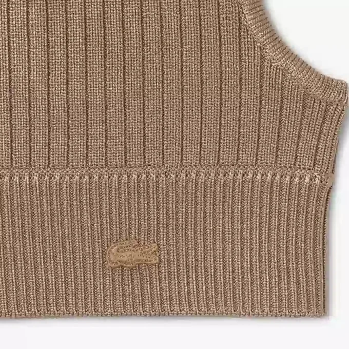 Balaclava i ribbestrikket design