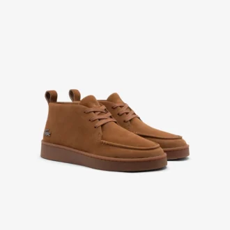 Baseshot Chukka-sneakers i semsket skinn for menn