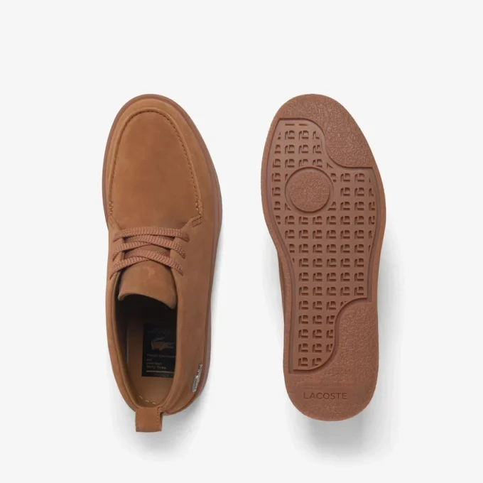 Baseshot Chukka-sneakers i semsket skinn for menn