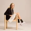 Baseshot Pro skinnsneakers for kvinner