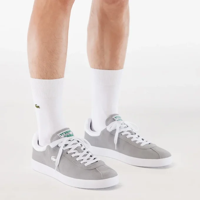 Baseshot-sneakers for menn med gjennomsiktig såle
