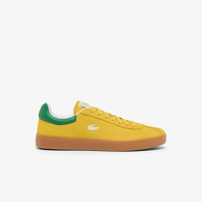 Baseshot-sneakers i semsket skinn for menn