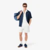 Baseshot-sneakers i semsket skinn for menn