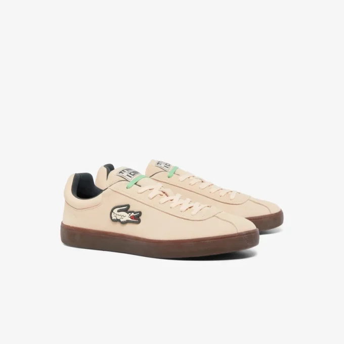 Baseshot-sneakers i semsket skinn for menn