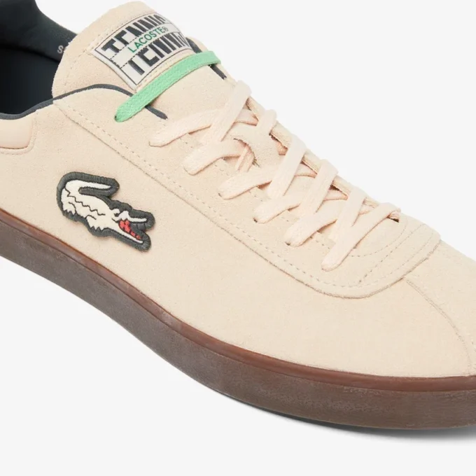 Baseshot-sneakers i semsket skinn for menn