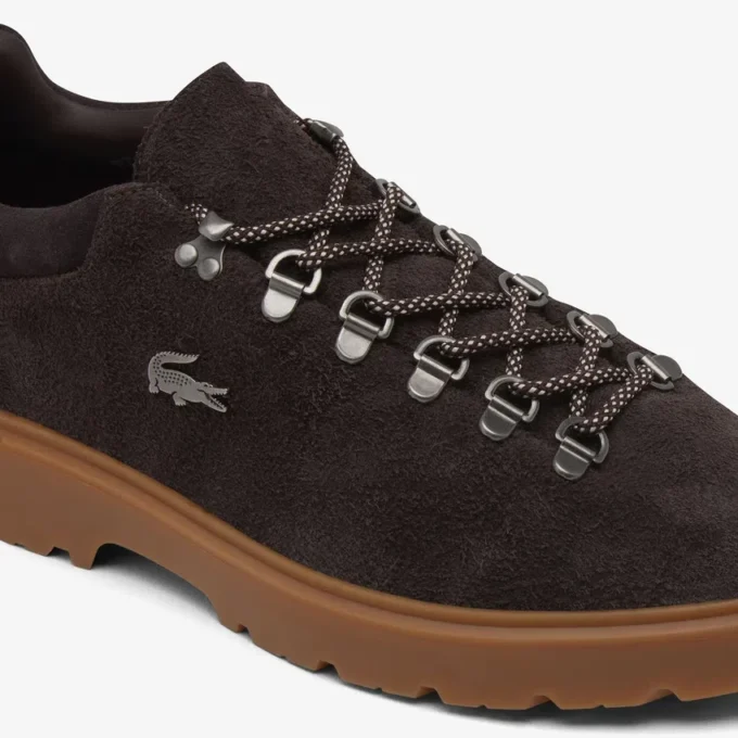 Baseshot Winter-sneakers i semsket skinn for menn