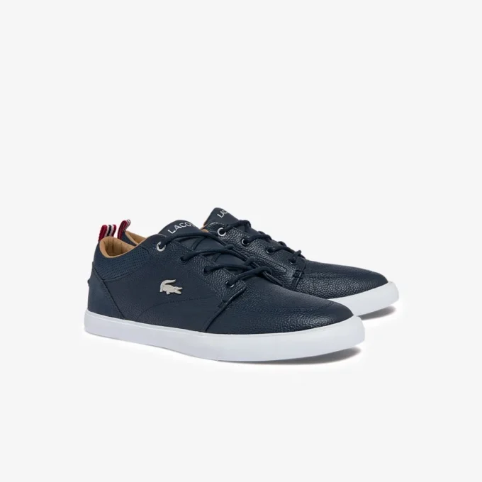 Bayliss-sneakers for menn med perforert krage i skinn