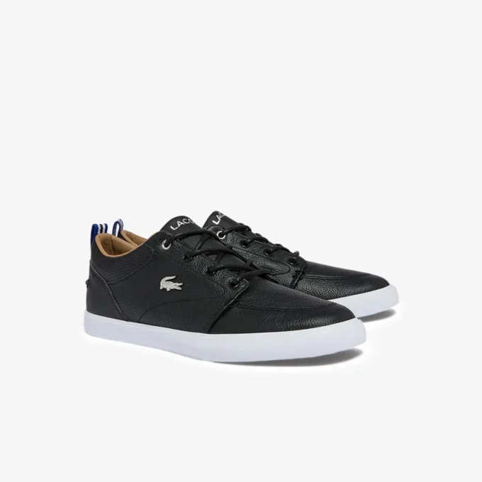 Bayliss-sneakers for menn med perforert krage i skinn
