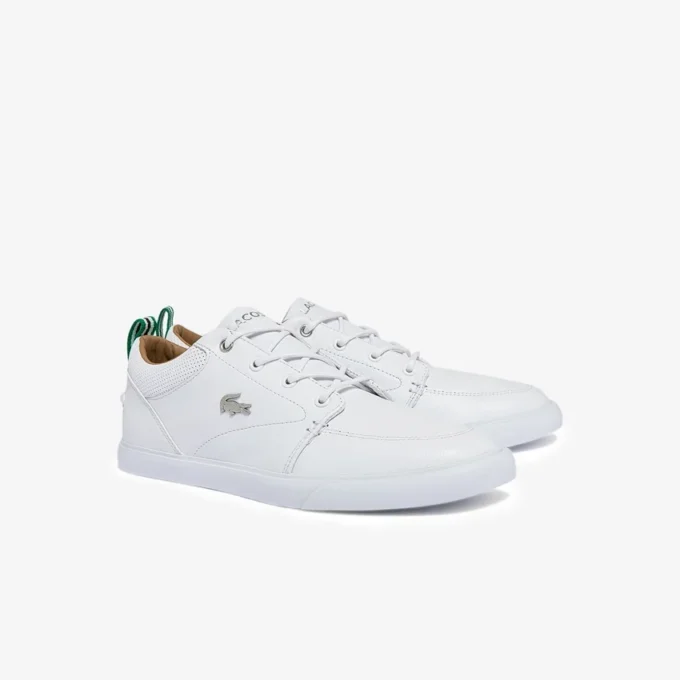 Bayliss-sneakers for menn med perforert krage i skinn