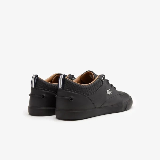 Bayliss-sneakers for menn med perforert krage i skinn